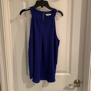 Royal blue tank top